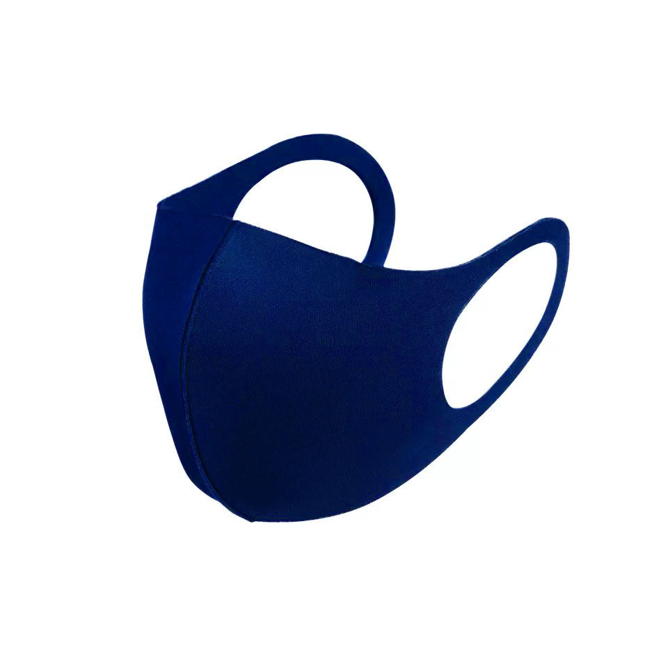 6 Pack Small Childrens Kids Navy Reusable Fabric Face Masks Covering Washable Adult Size