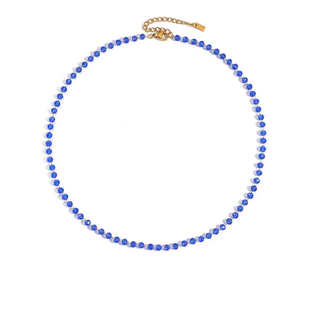 Crystal Beads Necklaces