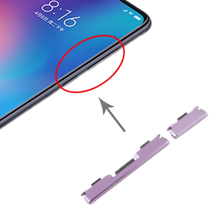 Side Keys for Xiaomi Mi 9, For Mi 9