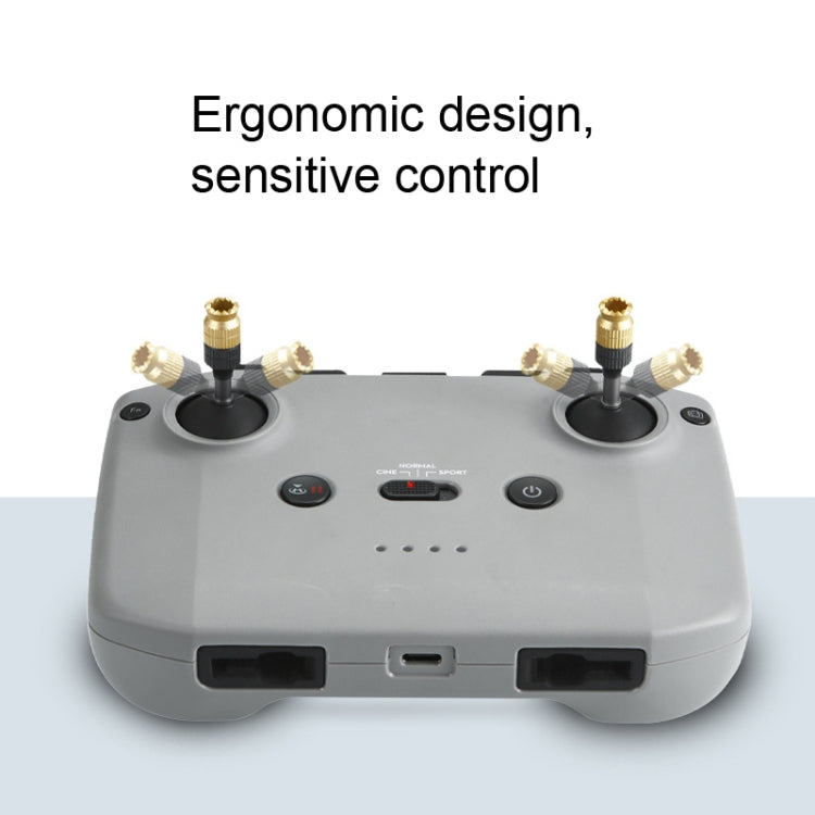 Remote Control Aluminum Alloy Extension Joystick for DJI Mini 3 Pro/Mavic Air 2/Mini 2, CQT Rocker