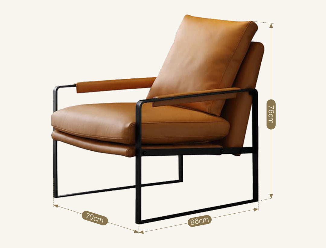 TR58 Armchair, Orange
