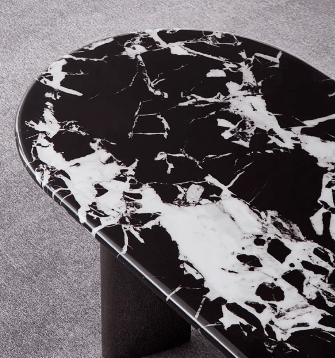 Meroy Dining Table, Marble