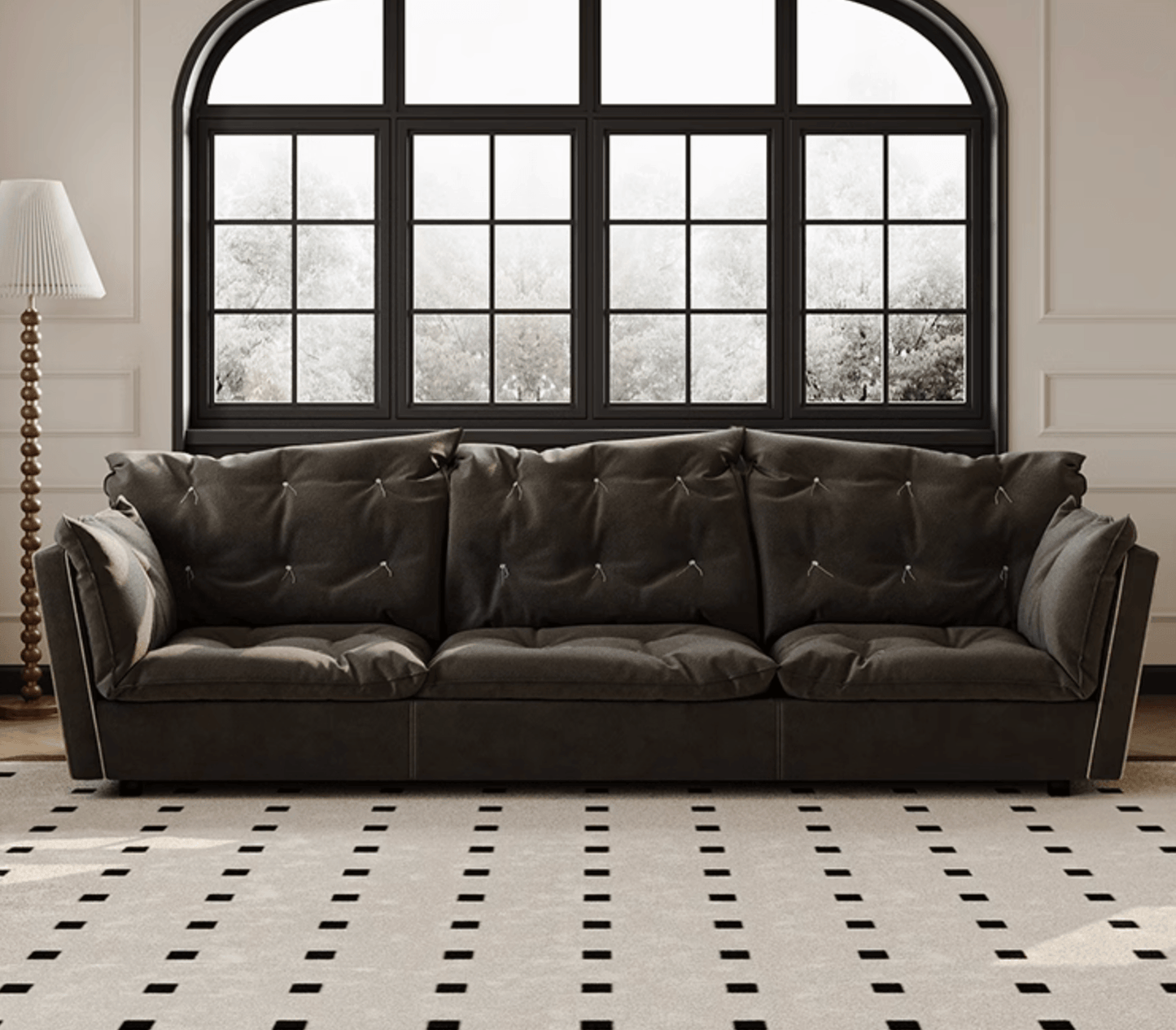 Sorrento Armchair, Black