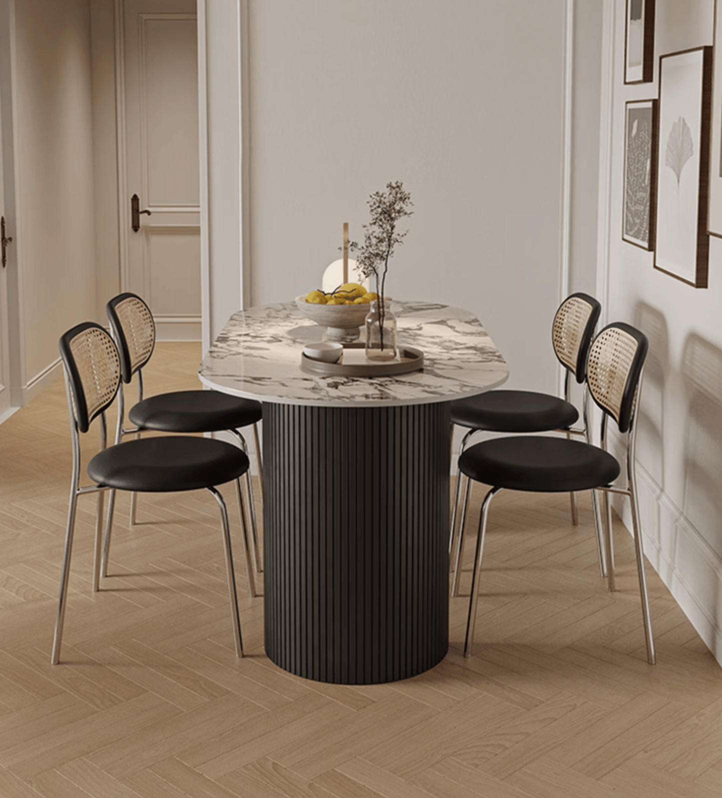 Esther Dining Table, Sintered Stone/Marble
