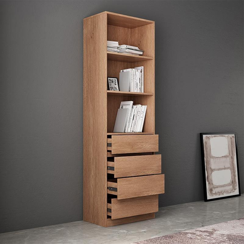 A Set Of Three Bookcases, Shelving Units