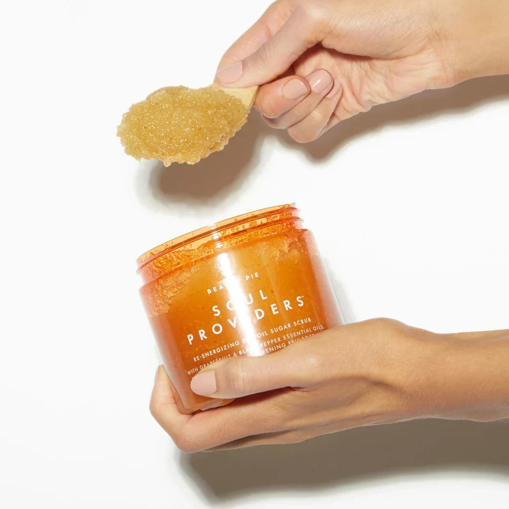 Beauty Pie Soul Providers Jumbo Re-Energizing Dry Oil Sugar Body Scrub 475g