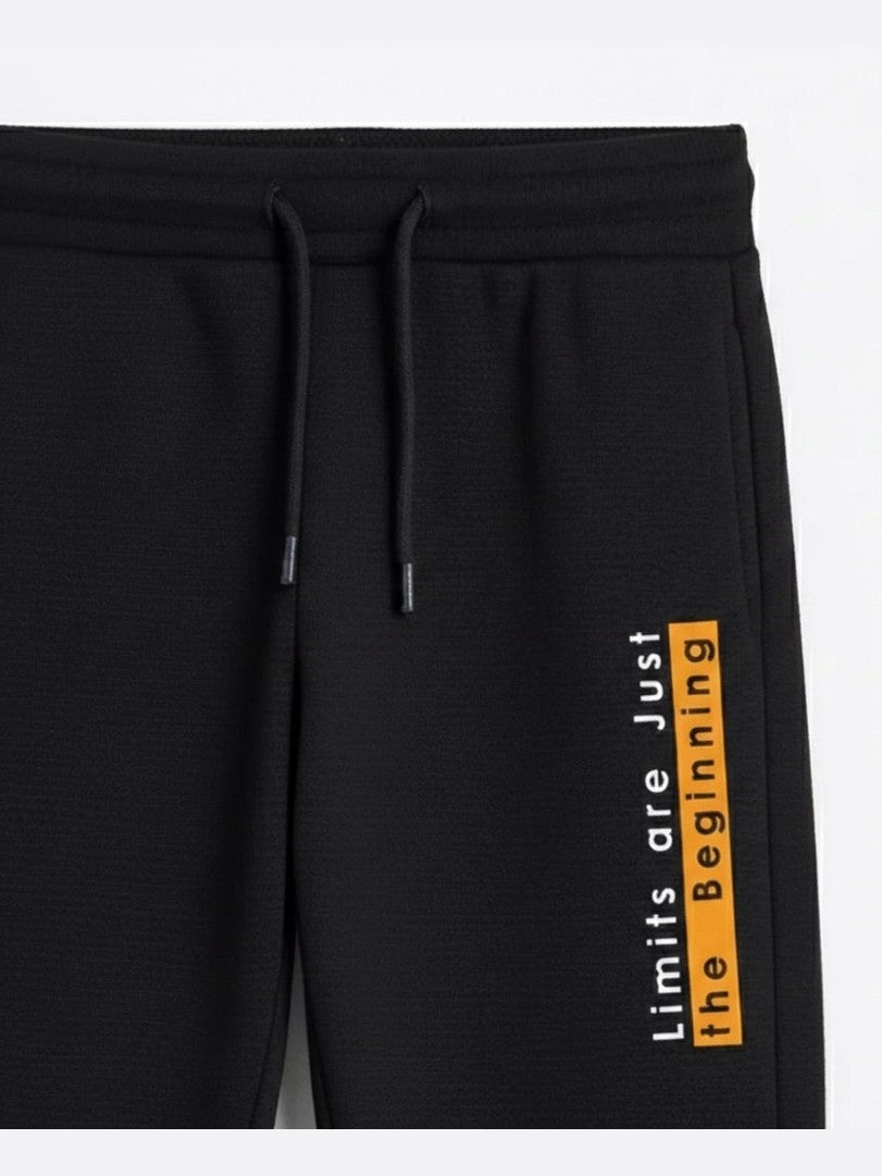Starter Mode Joggers – Black