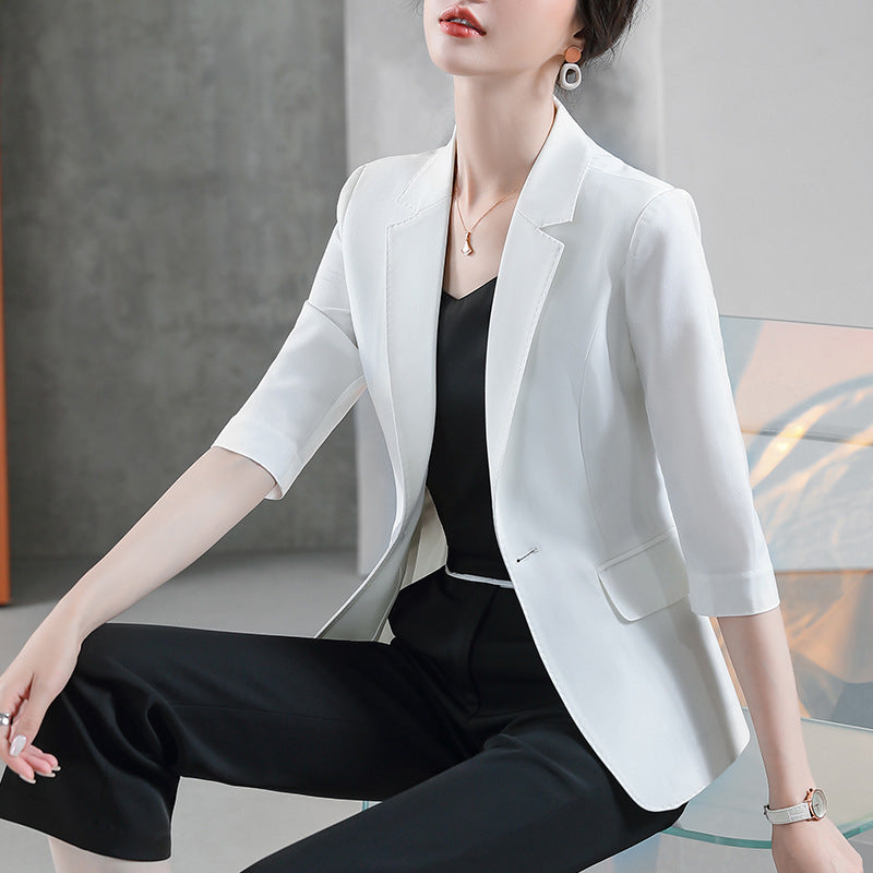 Coat Fashion Casual Suit Women Professional Wear