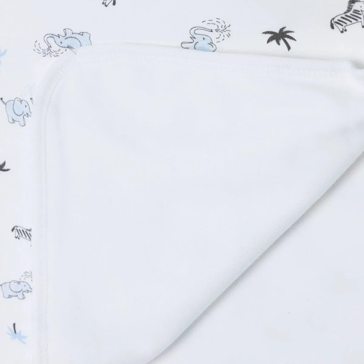 Bebecix Animal Print Jersey Baby Blanket (80 x 90 cm)