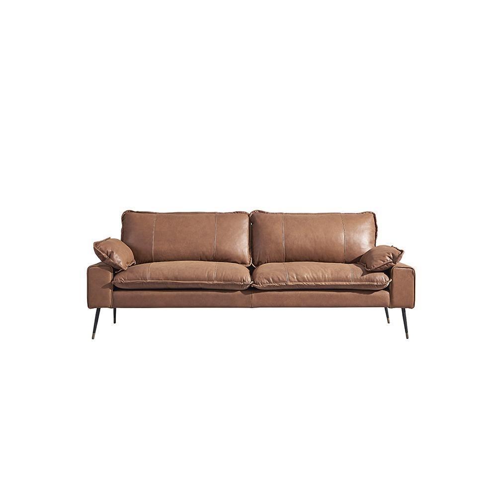 Caudill Three Seater Sofa, Leather