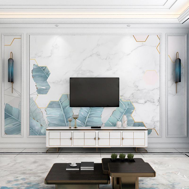 De Stijl Wallpaper, Lotus Leaf