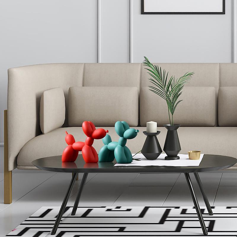 Decoration: A Set Of Three Balloon Dogs