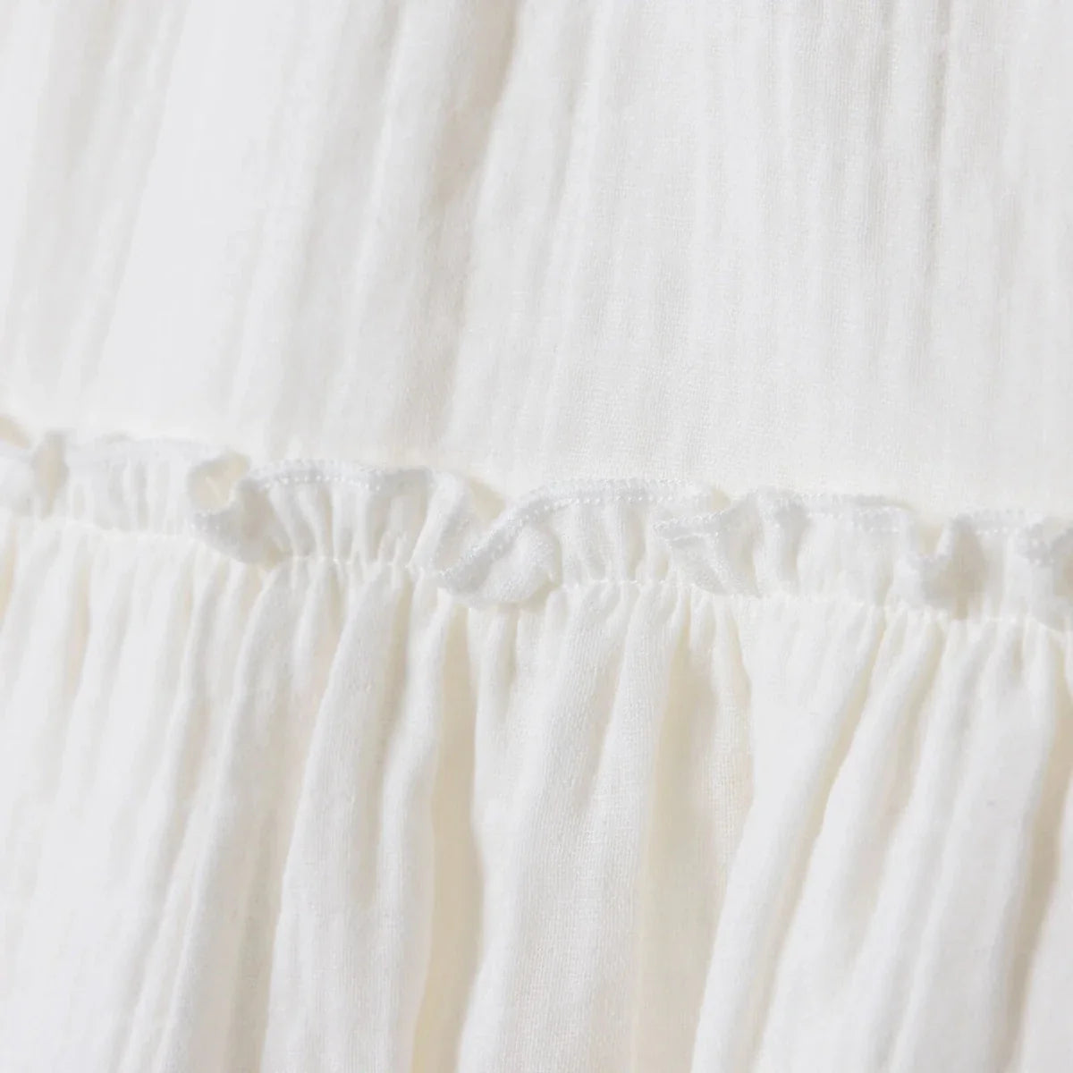 HelloBaby Short Sleeve Muslin Baby Dress (6-9 Months to 4-5 Years)