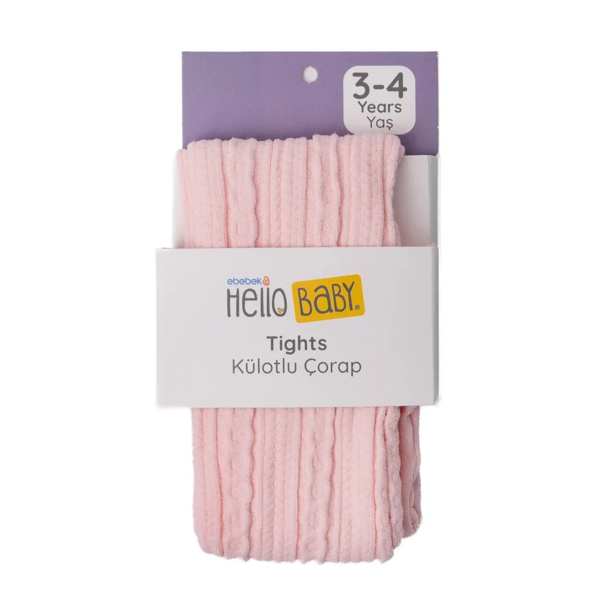 HelloBaby Cable Knit Baby Tights (6-12 Months to 4-5 Years)