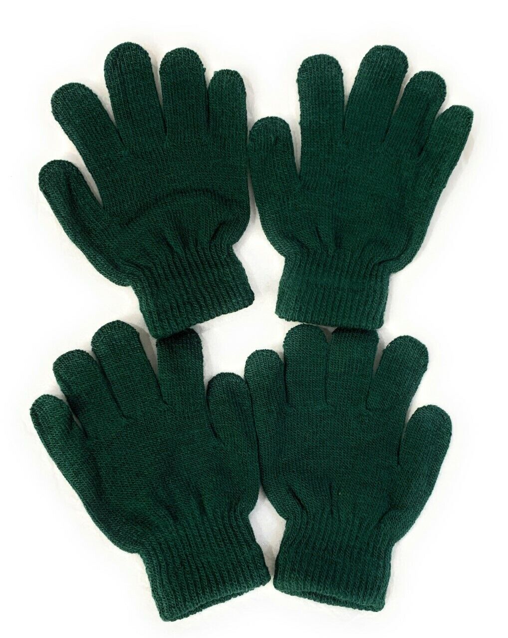 2 x Pair Set Multipack School Uniform Gloves for Kids Childrens