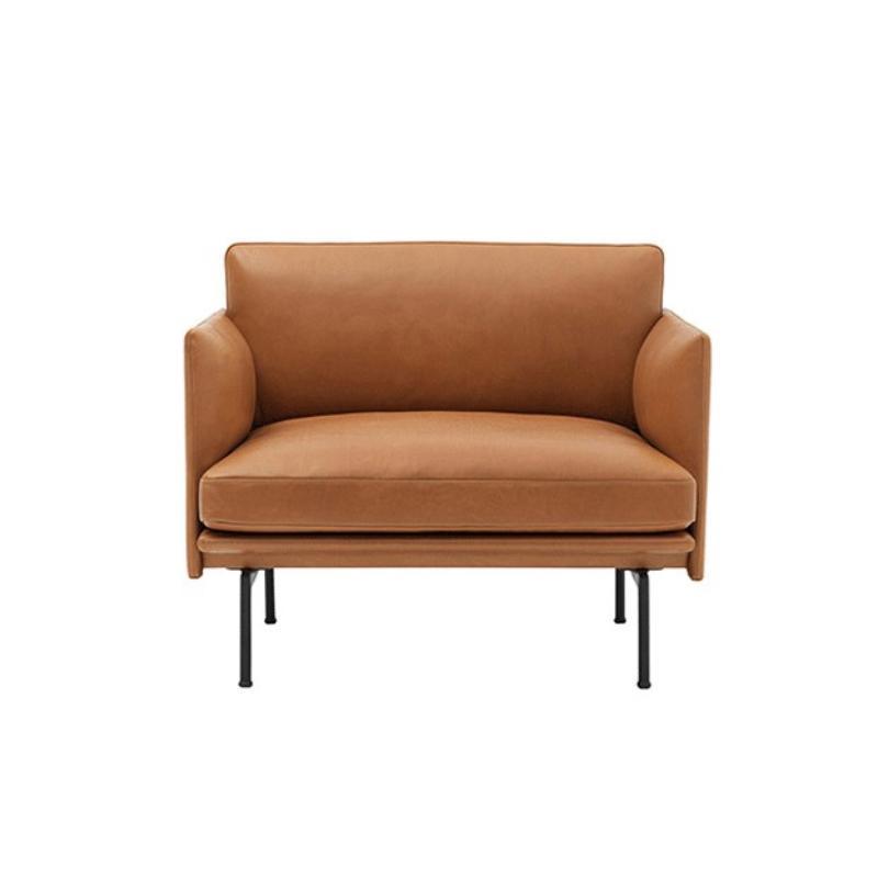 H81 Hamilton Two Seater / Three Seater Sofa, Italian Genuine Leather