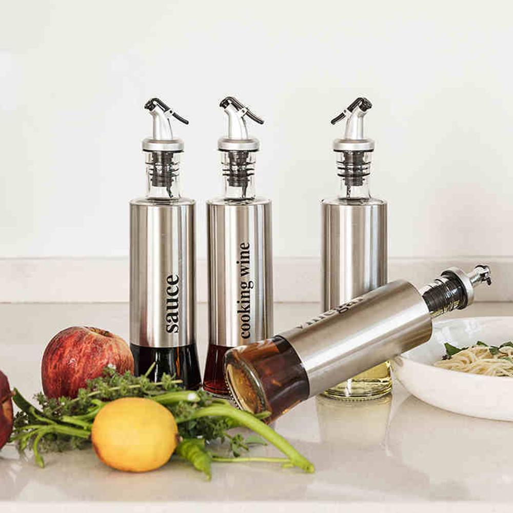 Nordic Condiment Set Of 4 Bottles