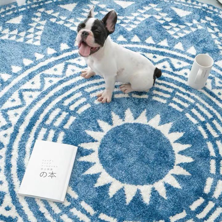 Rome Round Wool Rug II