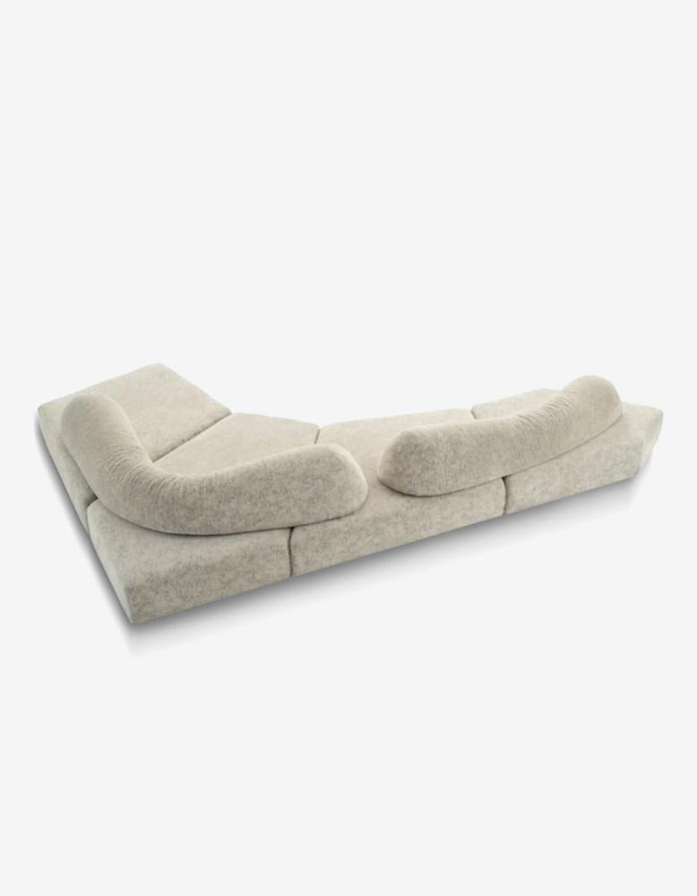 Gore Four Seater Sofa, Velvet