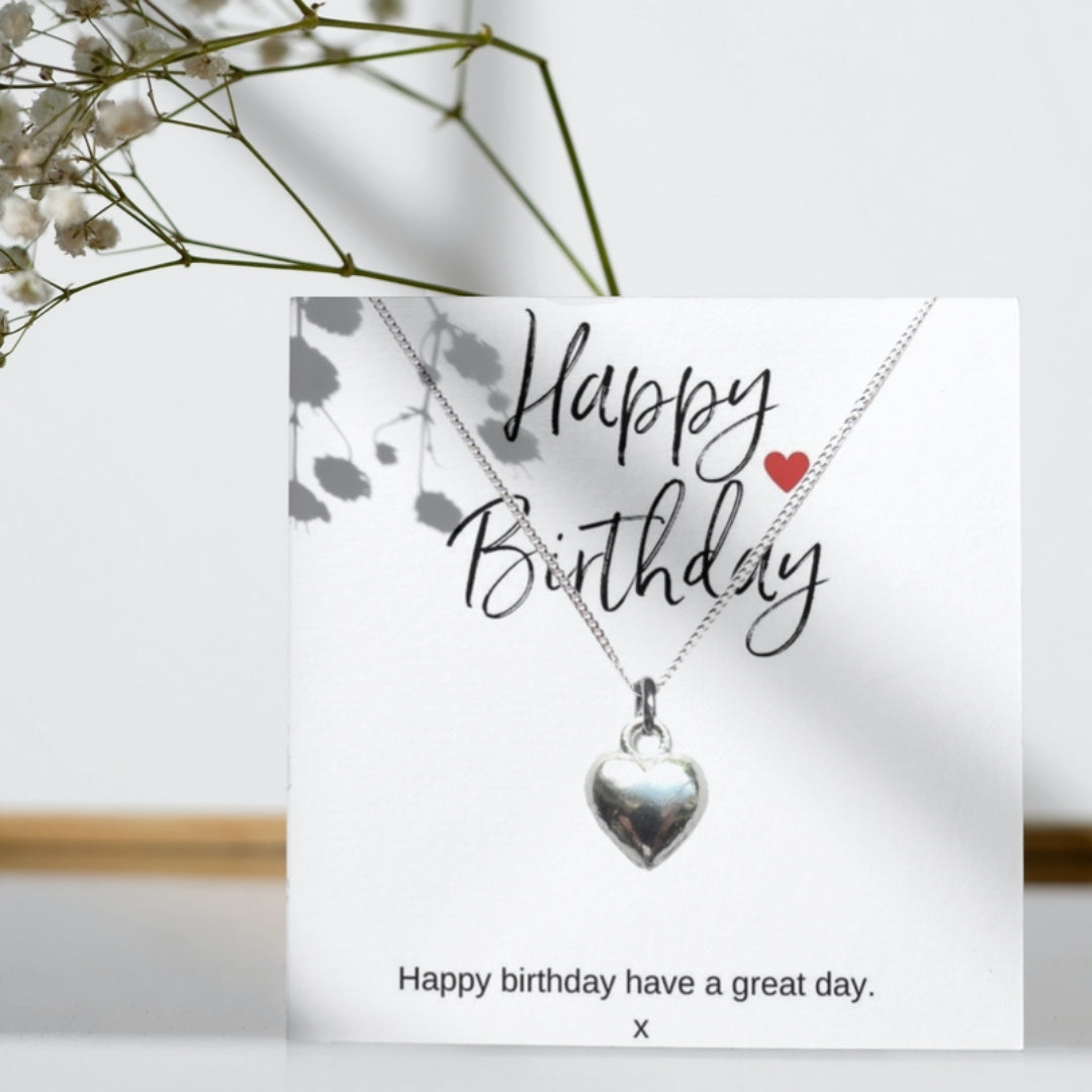 Happy Birthday Necklace & Jewellery Box Gift