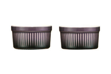 Set of 2 Purple Ramekins | Ovenlove
