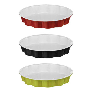 Lime Green Flan Dish | Ecocook