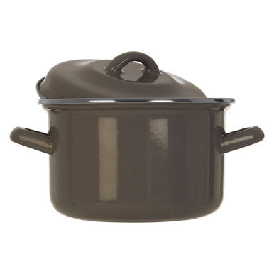 Grey Enamel 16cm Casserole Dish | Porter