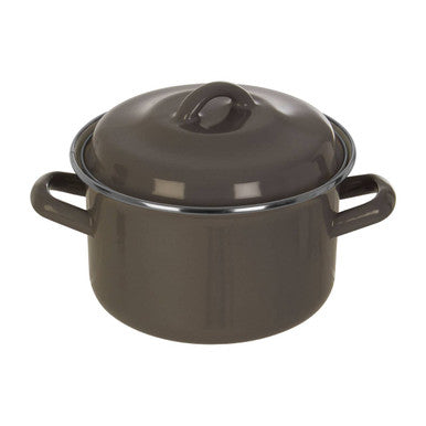 Grey Enamel 16cm Casserole Dish | Porter