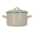 White Enamel 18cm Casserole Dish | Porter