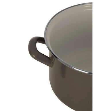 Grey Enamel 20cm Casserole Dish | Porter