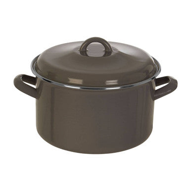 Porter Grey Enamel 22cm Casserole Dish