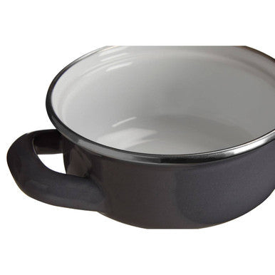 Grey Enamel 10cm Mini Casserole Dish | Porter