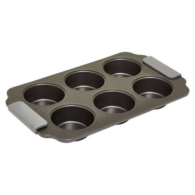 Grey Six Cup Muffin Tray | From Scratch