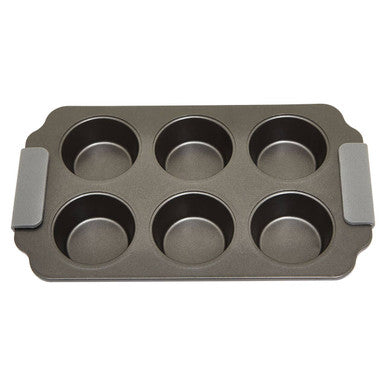 Grey Six Cup Muffin Tray | From Scratch