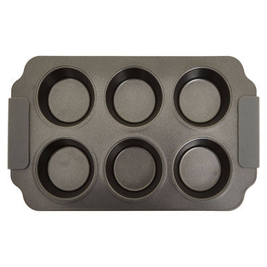 Grey Six Cup Muffin Tray | From Scratch