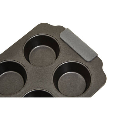 Grey Six Cup Muffin Tray | From Scratch
