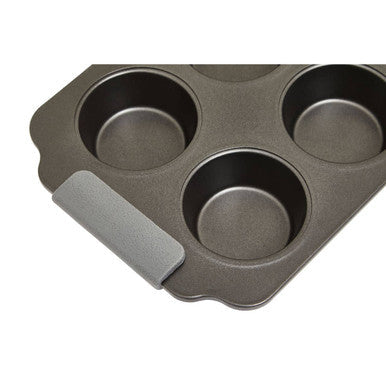 Grey Six Cup Muffin Tray | From Scratch