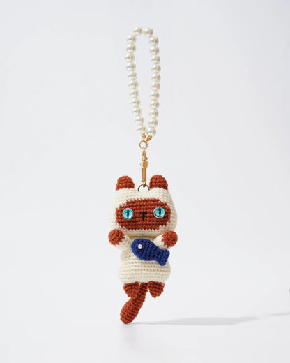 Pancake Cats Bag Charms