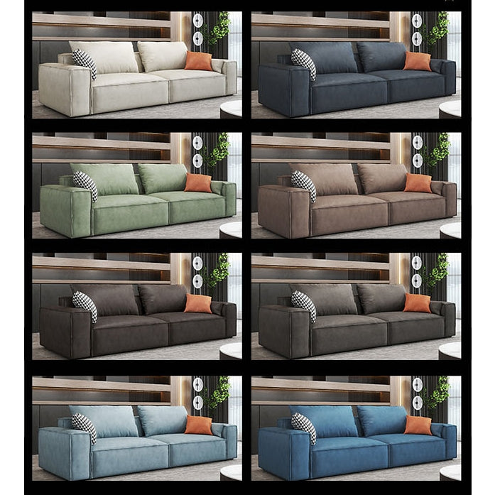 R67 Anselm Three Seater Sofa, Leathaire