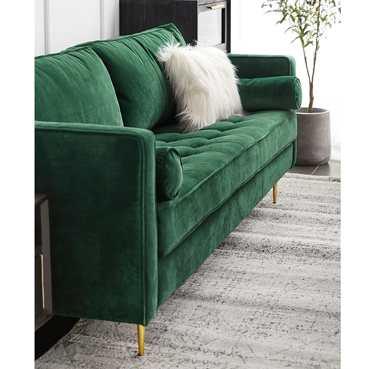Hanoi Two Seater Sofa, Velvet