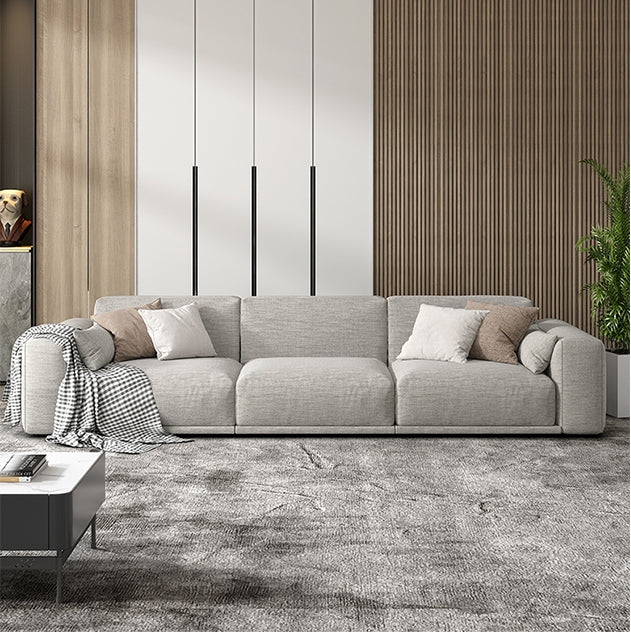 Frances Two Seater Sofa, Cotton Linen