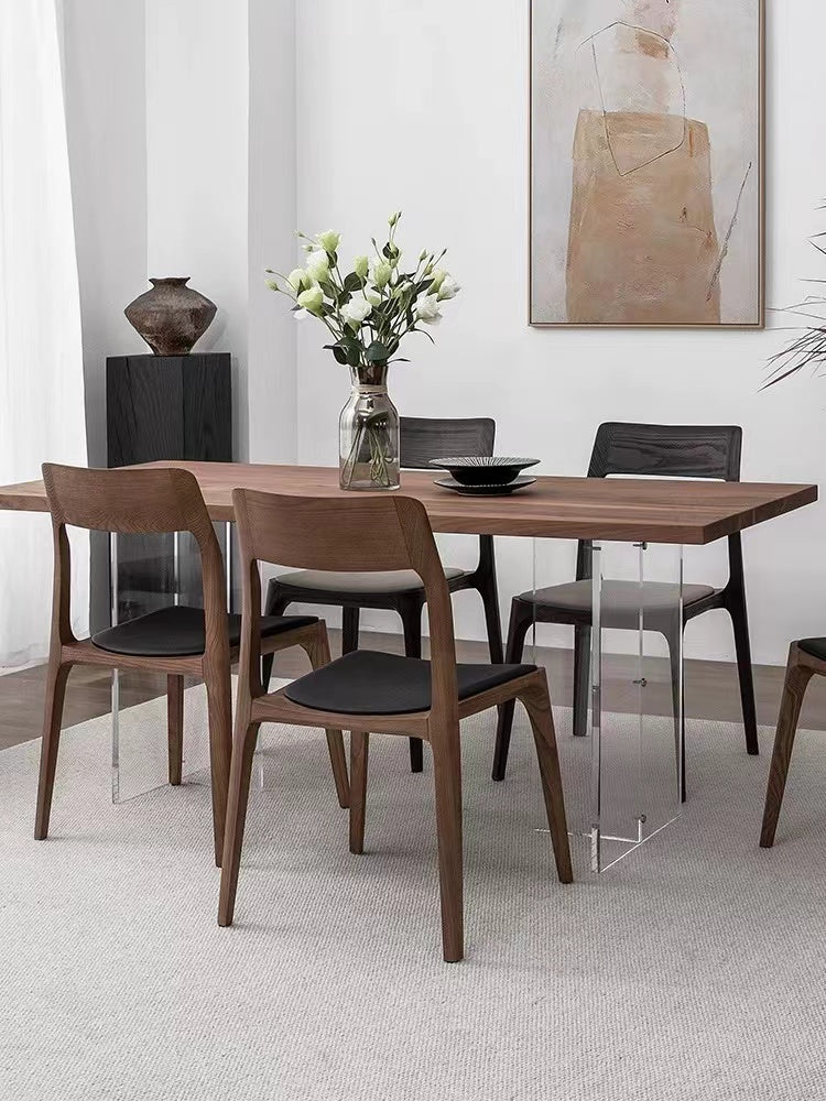 Hans CH3 Dining Chairs, Dark Oak/Light Oak