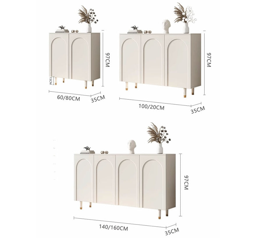 Mia Shoe Storage, Cream