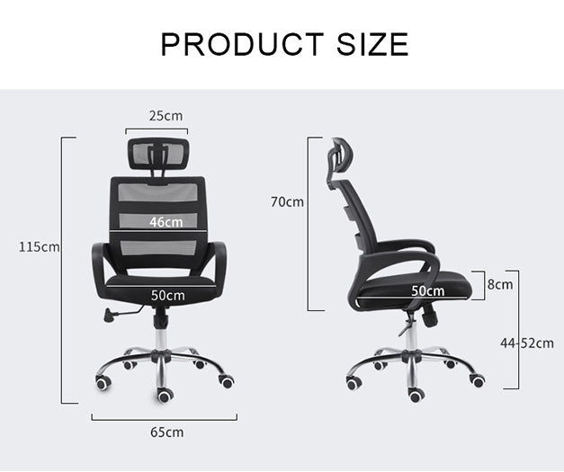 Herman Office Chair, Black