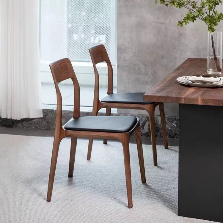 Hans CH3 Dining Chairs, Dark Oak/Light Oak