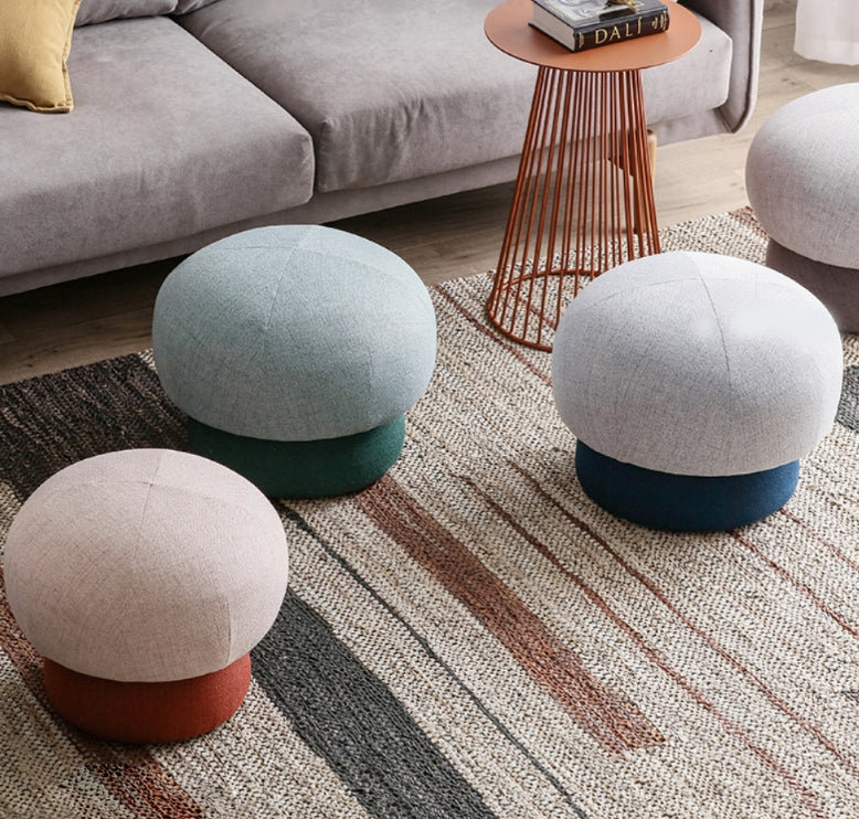 K82 MUSHROOM Kid Footstool, Multiple Color Available
