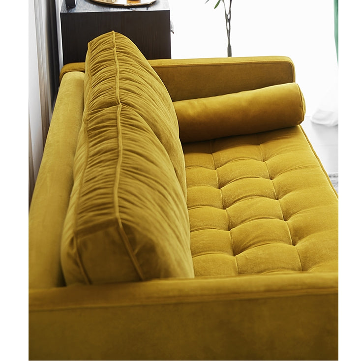 Hanoi Two Seater Sofa, Velvet