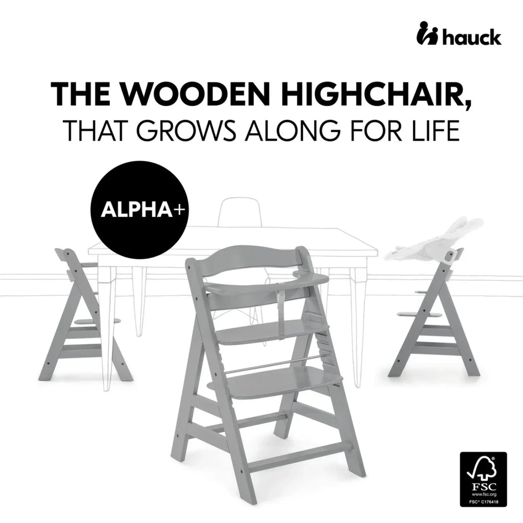 Hauck Alpha+ Premium Bundle - Grey
