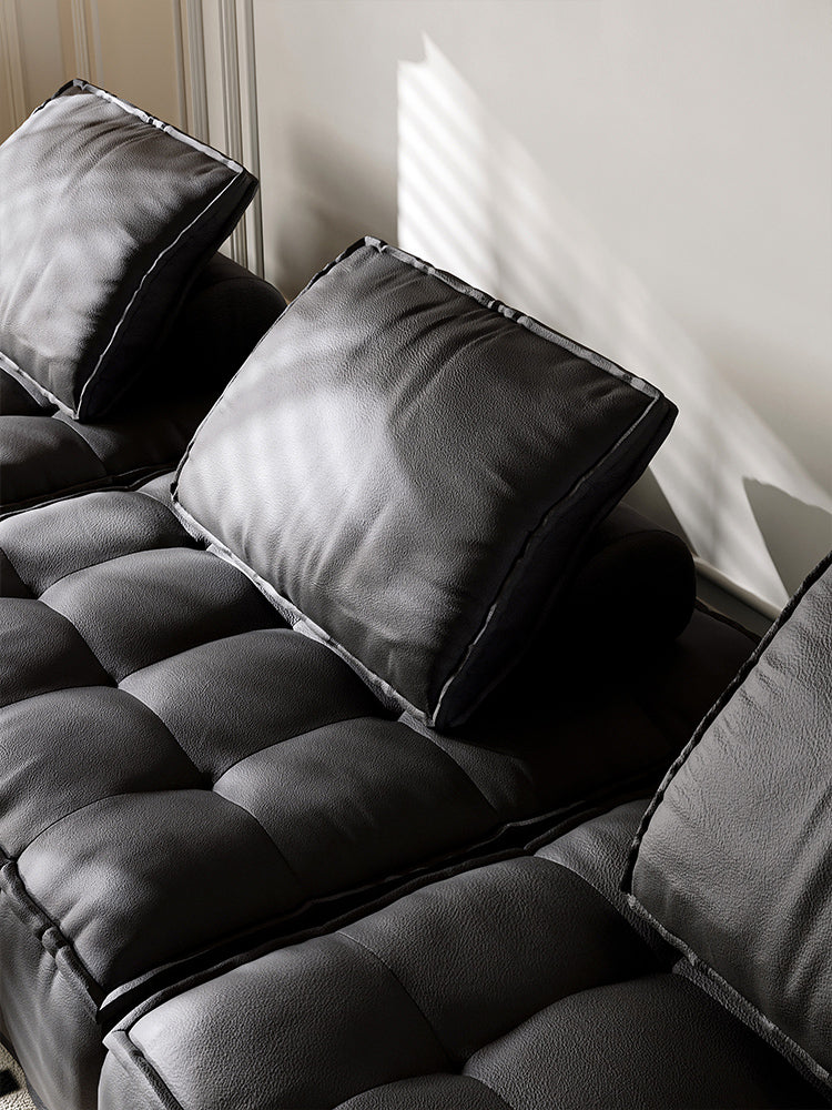 Lani Modular Seater Sofa, Single Seater, Black