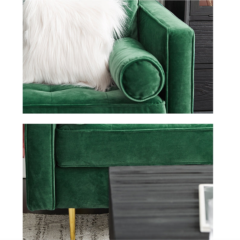 Hanoi Two Seater Sofa, Velvet